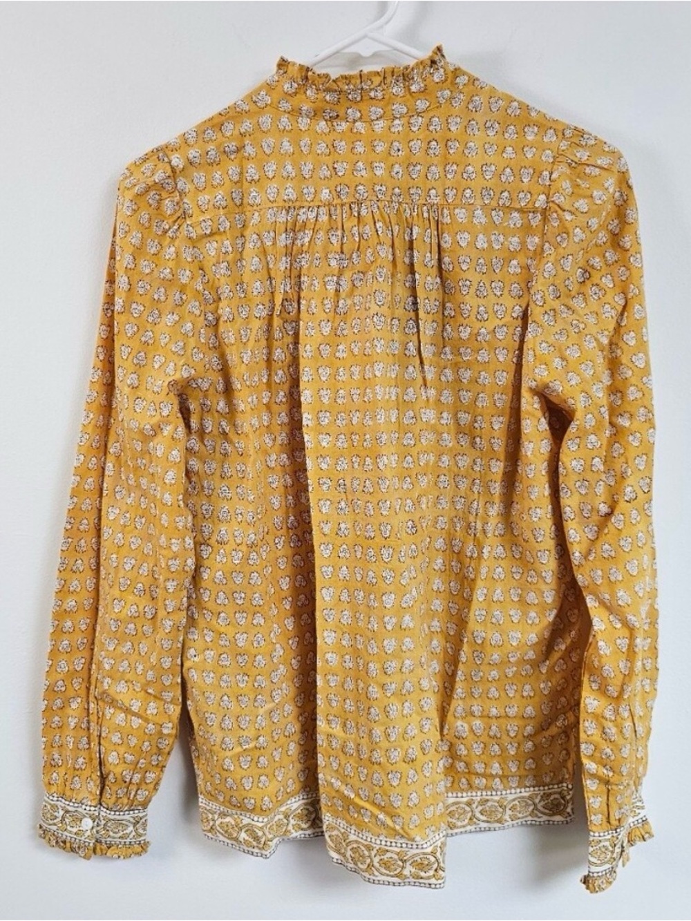 Marea By Liz Joy Charlie Thistle Shirt Button-front
Blouse Floral Ruffle Neck - Picture 4 of 4